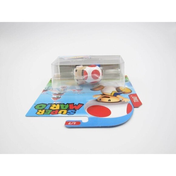 2017 New Sealed Super Mario Toad Hot Wheels Character Cars (6/7) - Picture 3 of 4